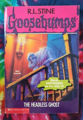 The Headless Ghost #37 GOOSEBUMPS (R.L. Stine, 1995) Paperback Book Scholastic