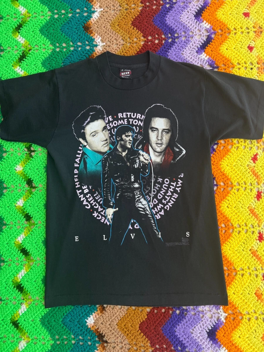 Elvis t shirt clearance vintage