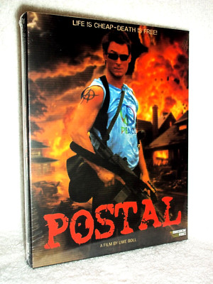 Postal (4K/Blu-ray, 2024) NEW Uwe Boll Zack Ward action adventure violent comedy