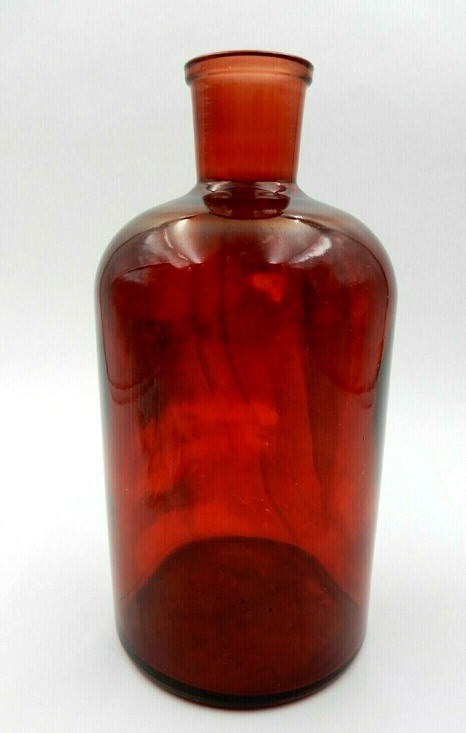 VINTAGE Max 54% Super intense SALE OFF PYREX #29 RUBY RED APOTHECARY D4 BOTTLE JAR - PHARMACY