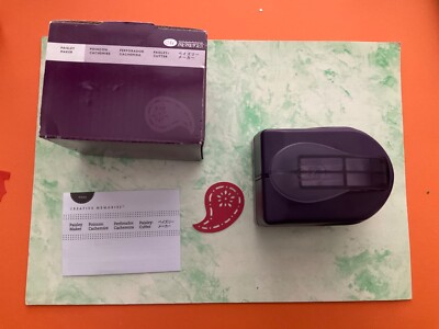 Selten neu verpackt KREATIVE ERINNERUNGEN große Paisley Maker Karte BASTELN STANZER Schneider