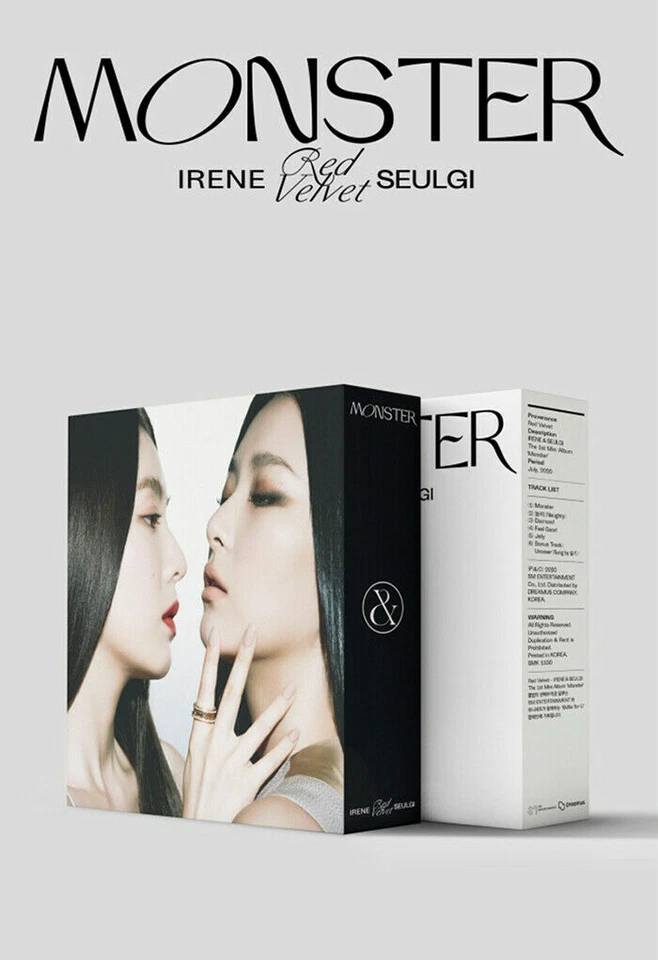 RED VELVET IRENE & SEULGI [MONSTER] Album RANDOM CD+Photo Book+Card+F.Poster+etc - Image 4 of 4