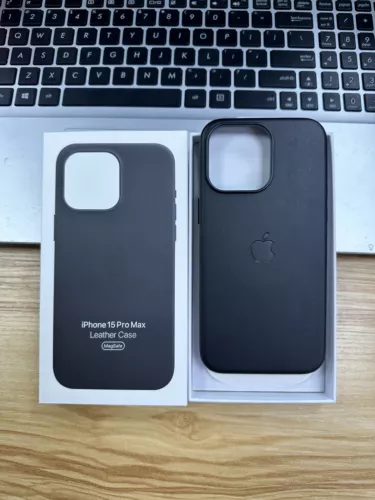 Custodia in pelle originale con MagSafe per iPhone 16 Pro Max Case15Pro 14 13 12 - Zdjęcie 11 z 39