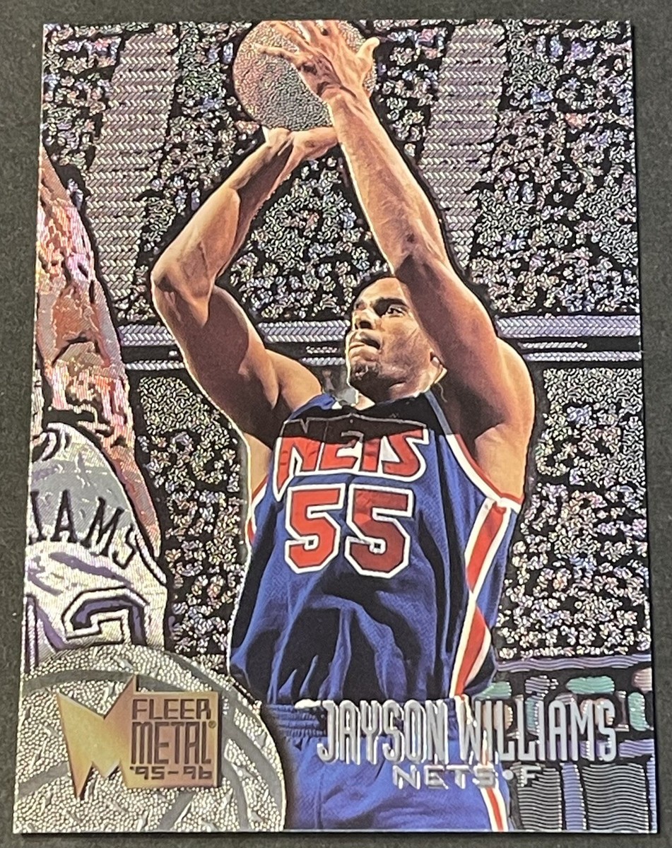 スポーツ選手 FLEER THE GAME JASON WILLIAMS 1995-96 Fleer Metal Basketball #172 Jayson Williams New