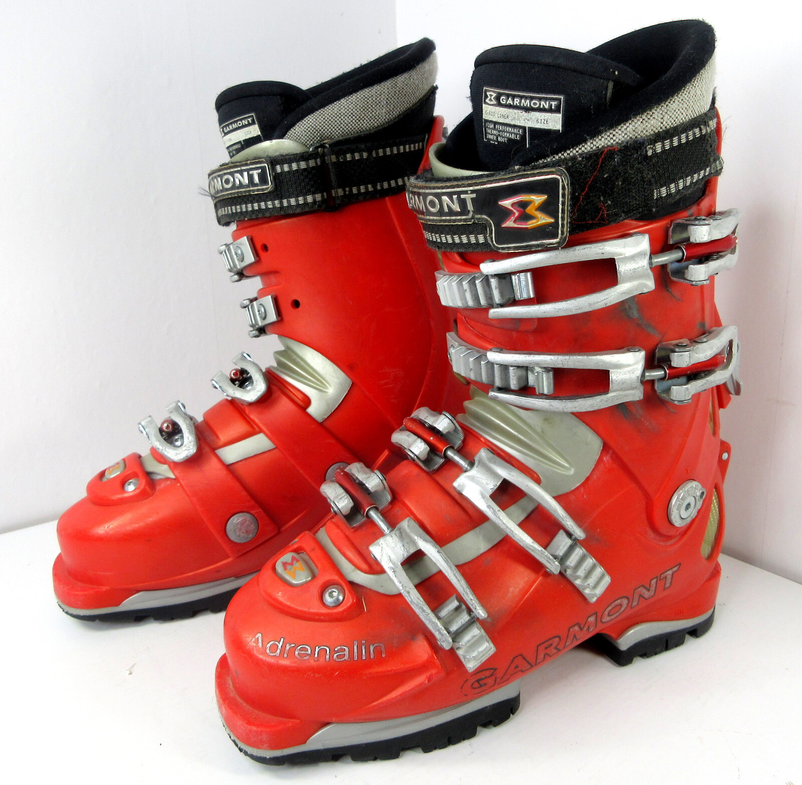 SALOMON Scarponi da sci alpinismo Garmont Adrenalin rosso rigido Mondo 25 26 5 shell 24 fodera