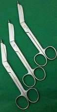 3 O.R GRADE LISTER BANDAGE SCISSORS 5.5" VETERINARY DENTAL SURGICAL FIRST AID
