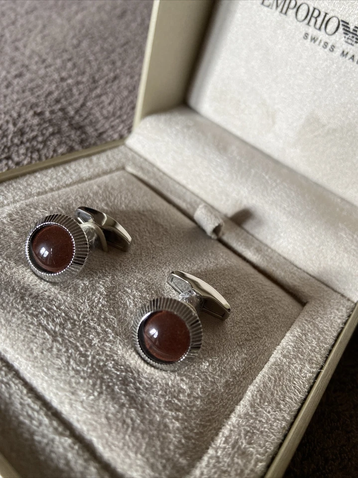 Gemelli Emporio Armani Cufflinks EA Foto 3 de 4