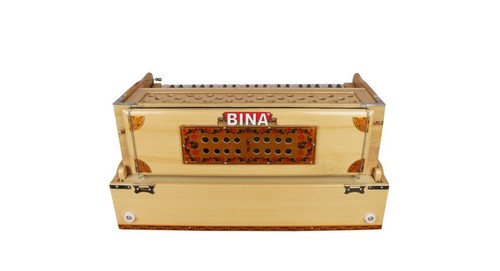 Portable BINA Dx Super Special 42 keys Multi Bellow 2 Reed–Handcrafted Harmonium - 第 4/4 張圖片