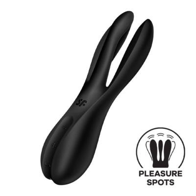 Satisfyer - Threesome 2 Vibrator Black