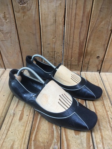 PRADA Ballerina women's Leather /suede Casual Flat shoes Uk 6 EUR 39 C US 9 - Picture 4 of 20
