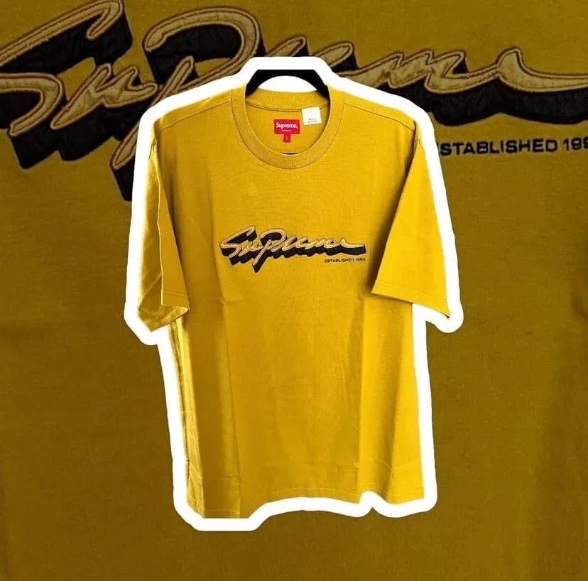 Supreme clearance script tee