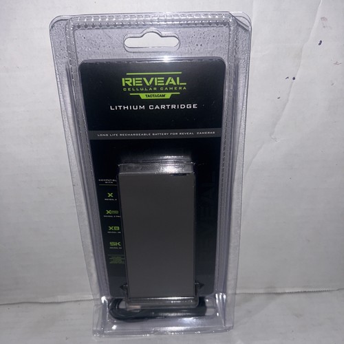 Reveal Lithium Cartridge Battery Tactacam Cellular Camera Rechargeable