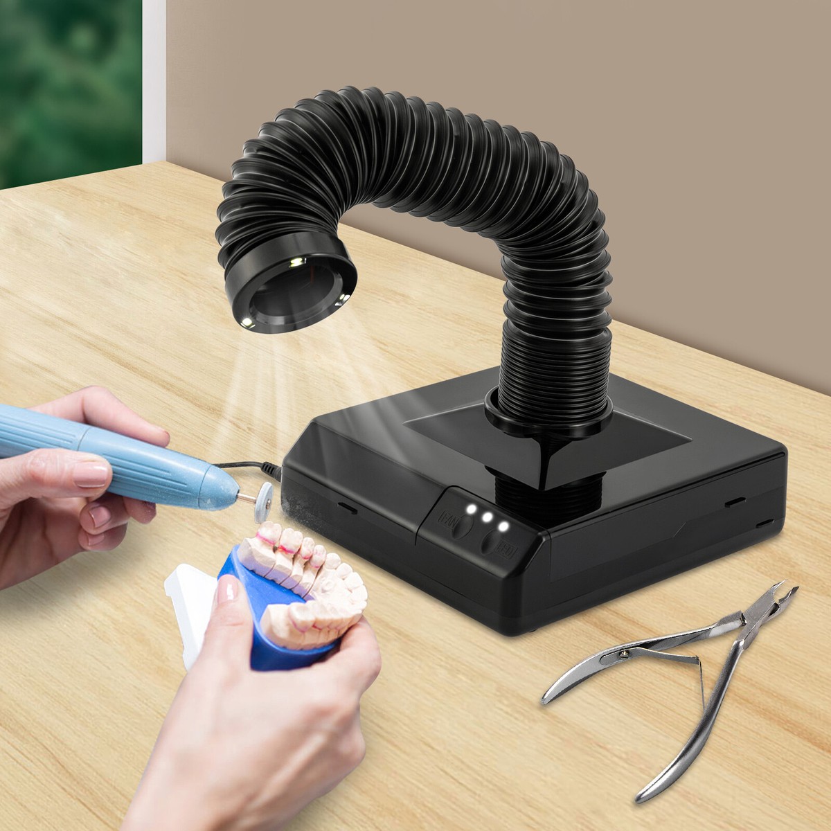 Nail Art Vacuum Cleaner ネイルダストコレクター Vacuum Cleaner Dust Collector Nail Art Manicure Dentist's Dust