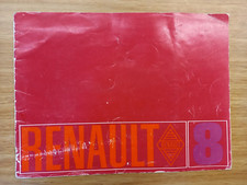 RENAULT 8 BROCHURE -LIBRO IN