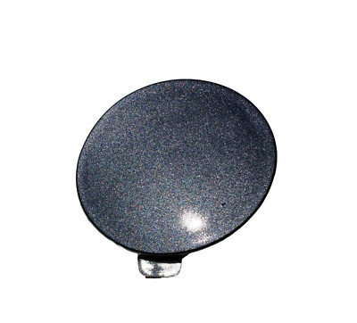 Tesla Model 3 Highland Standard Front Bumper Tow Hook Cover Cap, Stealth Gray, 2