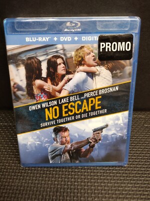No Escape (Blu-ray, DVD, Digital) 2015 Owen Wilson SEALED NEW FREE