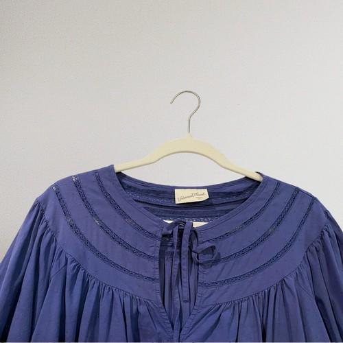 Universal Thread Peasant Top Women’s Medium Embroidered Tie Neck Boho Summer - Picture 9 of 21