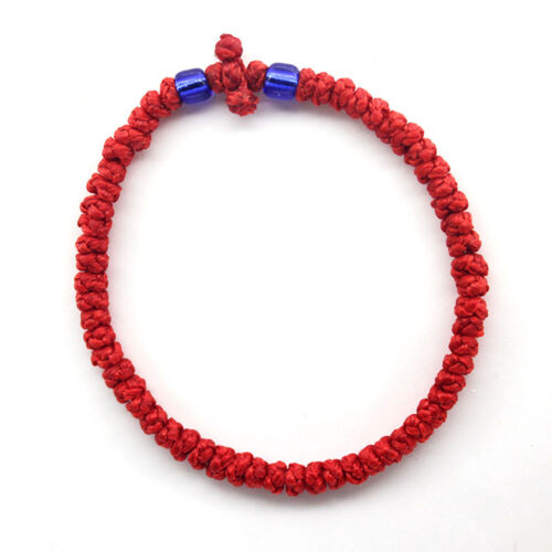 Handmade Rope Knot Bracelet Prayer Rope Cross Wristband Fashion Jewelry Gifts ↻ - Picture 4 of 15