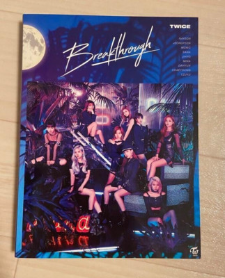 TWICE Breakthrough First Limited Edition Type A CD DVD Booklet Card Japan