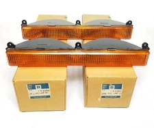 SET OF 2 FRONT OEM Turn Signal Lens Light 1980-89 Fleetwood 1980-84 Deville 