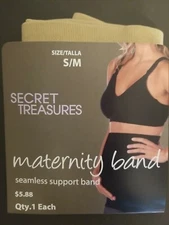 Secret Treasures Adjustable Maternity Postpartum Belt Size S/M Belly Band New