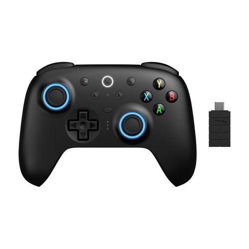 8BitDo Ultimate 2 Bluetooth Controller with Hall Effects + Charging Dock - Black - Picture 2 of 9
