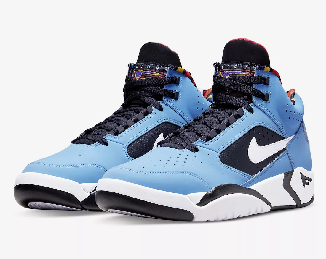 Nike Air Flight Lite Mid UNC University Blue Hoops Pack DQ7778-400 sz 11  Men's | eBay