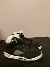 Nike Air Jordan 5 Retro Moonlight 5.5Y/7W Oreo"