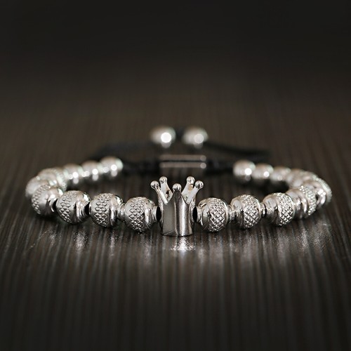Nuevas pulseras de cuerda tejidas a mano con cuentas de cobre hechas a mano hechas a mano para hombres y mujeres - Imagen 30 de 42
