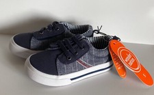 NEW Wonder Nation Baby Infant Toddler Blue Hook Loop Sneakers CHOOSE SIZE NWT