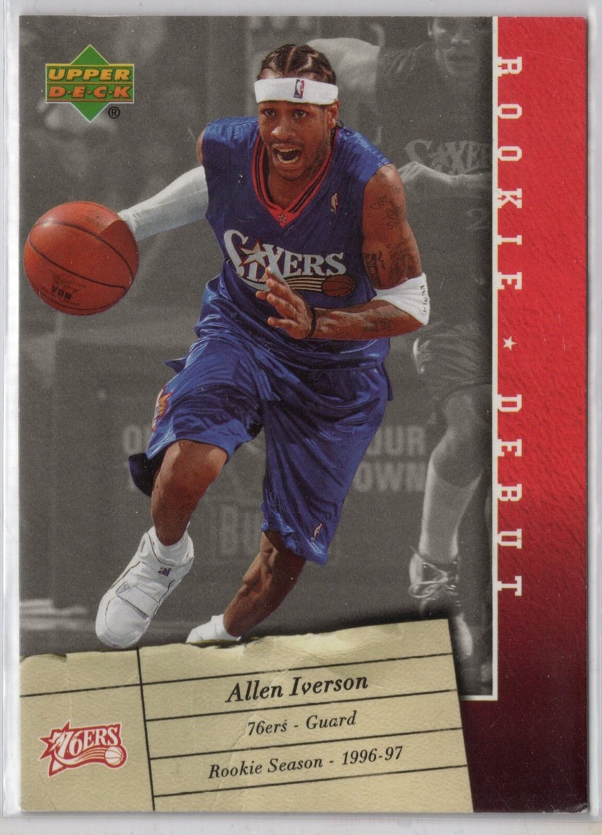 2006-07 UPPER DECK ROOKIE DEBUT #72 ALLEN IVERSON PHILDELPHIA