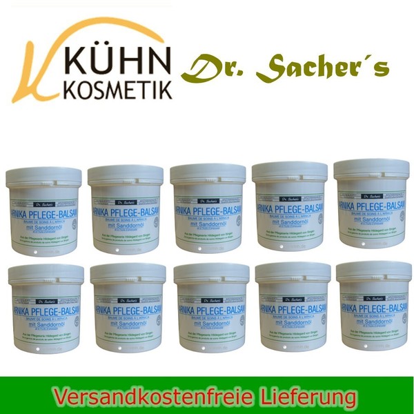 Dr. Sachers Arnika Pflege Balsam Mit Sanddorn ÖL 10 X 250Ml Haut Pflege Creme-image