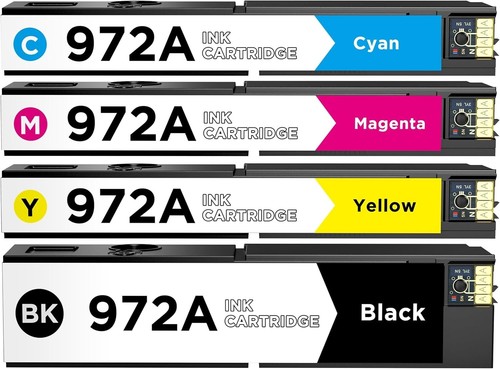 New H972-4 Ink Cartridges Compatible Replacement HP PageWide Pro Pagewide