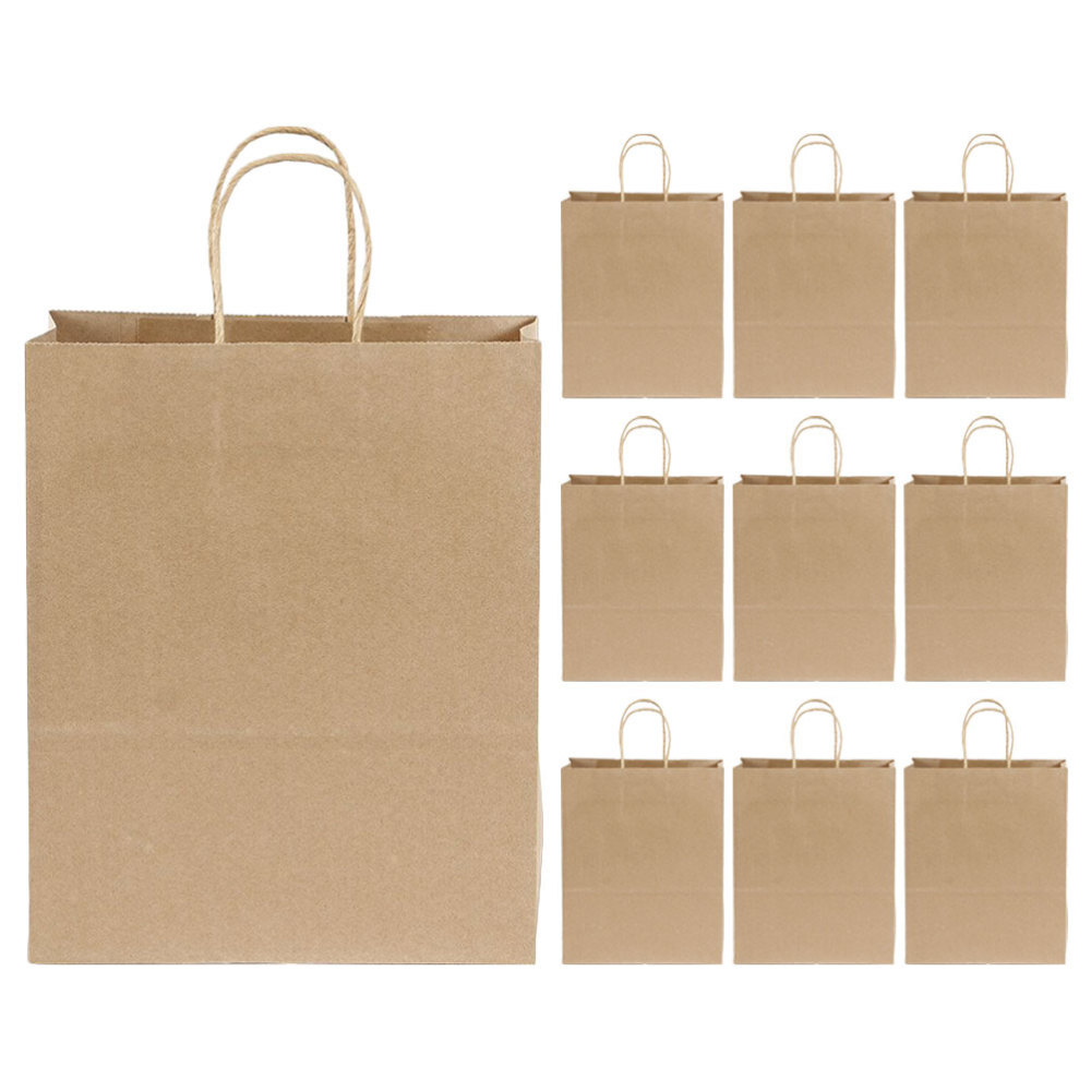 10pcs Gift Paper Bags Party Favor Bags Paper Gift Bags eBay