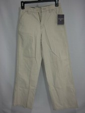 NWT Nautica NS-83 Khaki Pants Boys Size 10 25W School Uniform