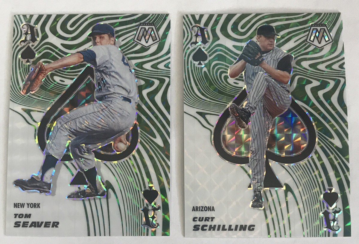コレクション payhawkeeg 2021 Panini Mosaic Baseball Aces Green Prizm Tom Seaver And Curt