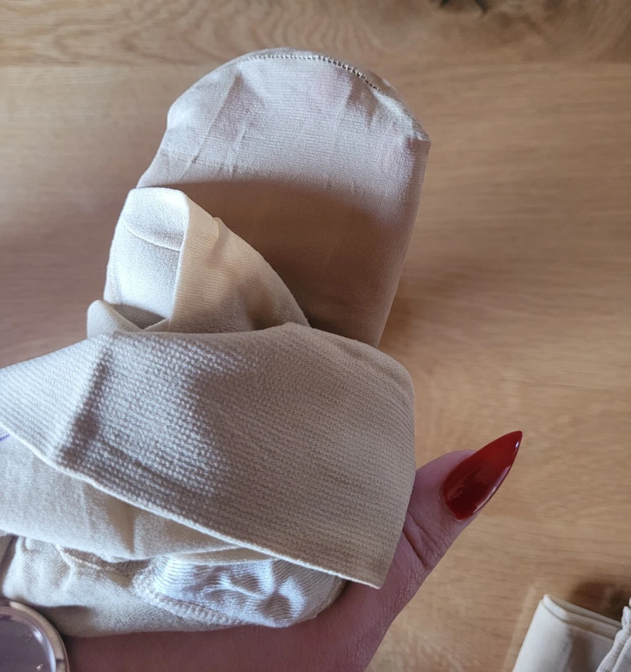 Damen Herren Strumphose Make Up L 44/46 40 DEN neu sexy plus size große Größen - Bild 3 von 4