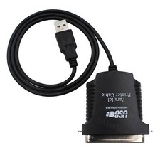 USB Adapter Cable IEEE 1284 36 Pin For Centronics Printer USB 2.0 To Parallel