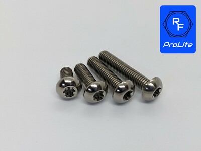 M5 Titan Knopf Nuss Torx Domkopf Stern Knopfköpfe Rundköpfe