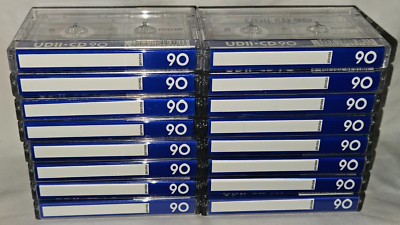 Maxell UD II CD 90 *UNBESCHRIFTET+STICKER* Audiokassette MC TAPE