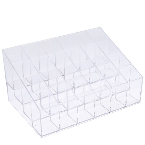 Lipstick Organizer Display Stand Lipstick Storage Clear Makeup Lipgloss Holder - Picture 22 of 22