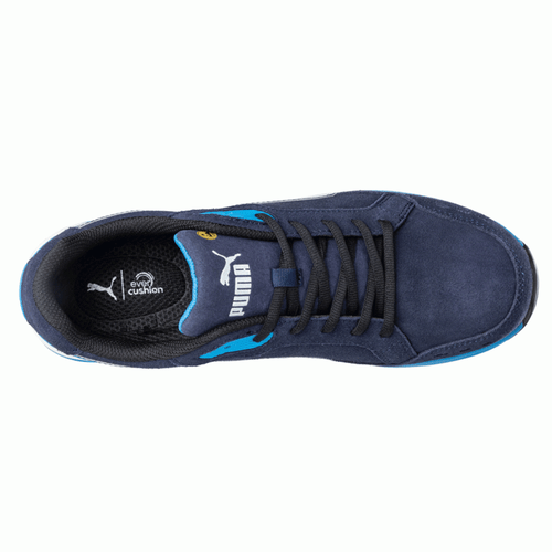 Puma Airtwist Low S3 ESD HRO SRC Safety Work Trainer Shoe - Blue - Picture 9 of 12