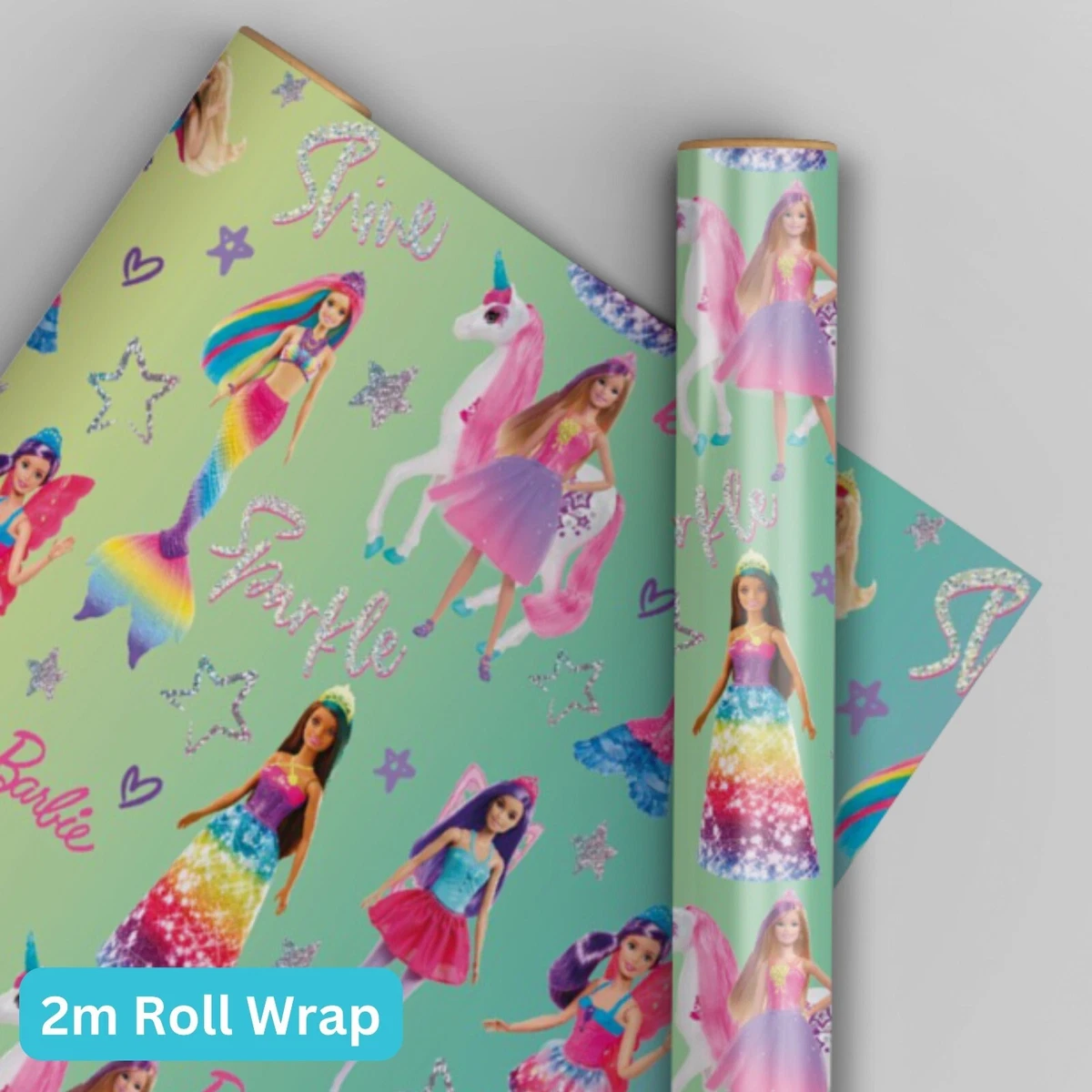 Barbie wrapping online paper near me