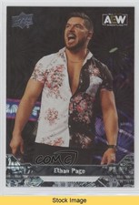 2023 Upper Deck AEW All Elite Wrestling Pyro Ethan Page #24 READ d9r