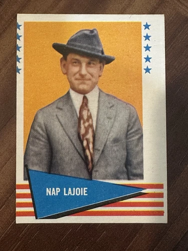 1961 Nap Lajoie #120 Fleer Baseball Greats Indians - Excellent