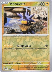Pincurchin 072/193 Paldea Evolved Reverse Holo