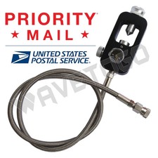 Scuba Fill Station HPA Adapter High Pressure Tank 4500psi 34" Stainless Whip