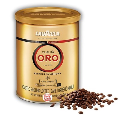 Lavazza Qualita Oro Ground Coffee - 8.8oz, Premium Italian Coffee, Rich & Smooth