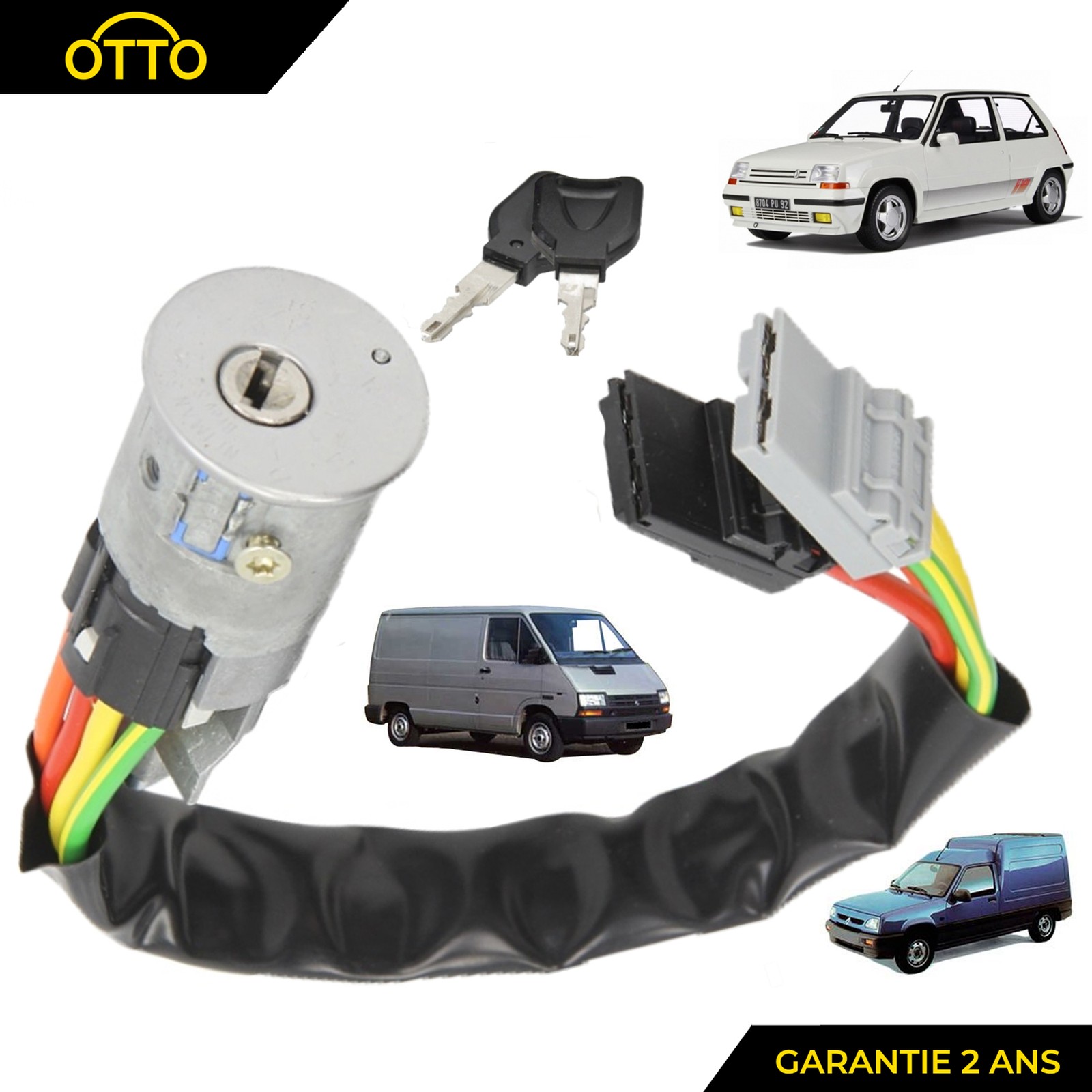 Neiman antivol de direction pour Renault 11 et R9 bloc-volant de rechange