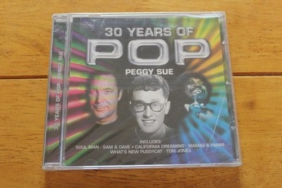 30 Years Of Pop Peggy Sue CD Hits Buddy Holly Tom Jones 60s Soul Rock New Sealed